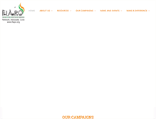 Tablet Screenshot of fiapo.org