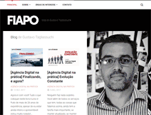 Tablet Screenshot of fiapo.com.br
